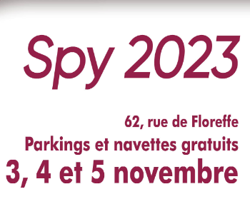 !!! ANNULÉ … ANNULÉ !!! Salon de Spy/Floreffe Novembre 2023
