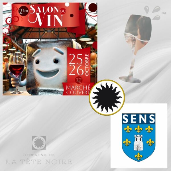 NOUVEAU ! Notre première participation au Salon des Vins à Sens (89)